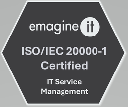 EMAGINE IT ISO/IEC 20000-1 CERTIFIED IT SERVICE MANAGEMENT trademark