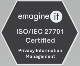 EMAGINE IT ISO IEC 27701 CERTIFIED PRIVACY INFORMATION MANAGEMENT trademark