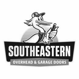 SOUTHEASTERN OVERHEAD & GARAGE DOORS GETTING DOORS STRAIGHT SINCE 1978 trademark