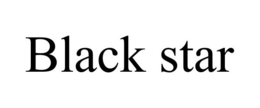 BLACK STAR trademark