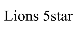 LIONS 5STAR trademark