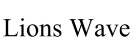 LIONS WAVE trademark