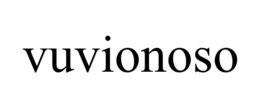 VUVIONOSO trademark