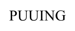 PUUING trademark