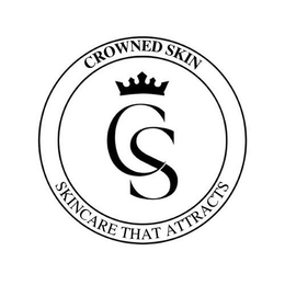 CS CROWNED SKIN SKINCARE THAT ATTRACTS trademark