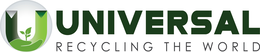 UNIVERSAL RECYCLING THE WORLD trademark