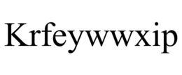 KRFEYWWXIP trademark