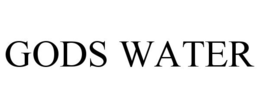 GODS WATER trademark