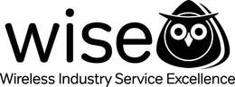 WISE WIRELESS INDUSTRY SERVICE EXCELLENCE trademark