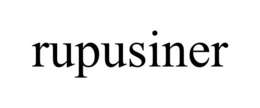 RUPUSINER trademark