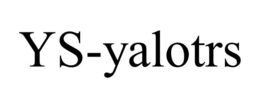 YS-YALOTRS trademark