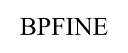 BPFINE trademark