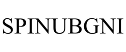 SPINUBGNI trademark