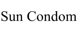 SUN CONDOM trademark