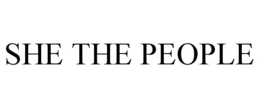 SHE THE PEOPLE trademark