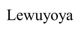 LEWUYOYA trademark