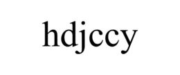 HDJCCY trademark