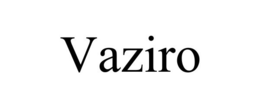 VAZIRO trademark