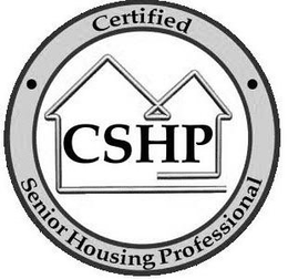 CSHP CERTIFIED SENIOR HOUSING PROFESSIONAL trademark
