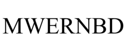 MWERNBD trademark