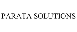 PARATA SOLUTIONS trademark