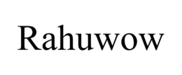 RAHUWOW trademark