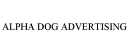ALPHA DOG ADVERTISING trademark