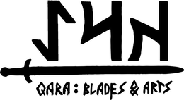 QARA: BLADES & ARTS trademark