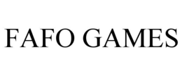 FAFO GAMES trademark