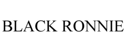BLACK RONNIE trademark