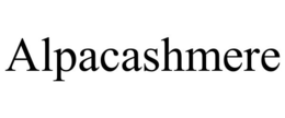 ALPACASHMERE trademark