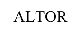 ALTOR trademark