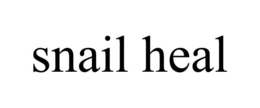 SNAIL HEAL trademark