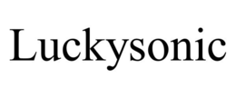LUCKYSONIC trademark