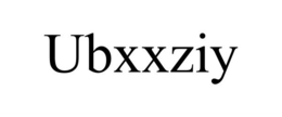 UBXXZIY trademark