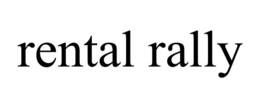 RENTAL RALLY trademark