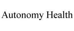 AUTONOMY HEALTH trademark