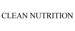 CLEAN NUTRITION trademark
