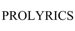 PROLYRICS trademark