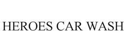 HEROES CAR WASH trademark