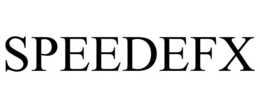 SPEEDEFX trademark