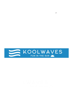 KOOLWAVES FUN IN THE SUN trademark