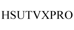 HSUTVXPRO trademark