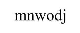 MNWODJ trademark
