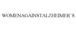 WOMENAGAINSTALZHEIMER'S trademark