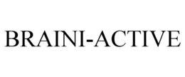 BRAINI-ACTIVE trademark