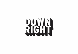DOWN RIGHT trademark
