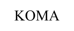 KOMA trademark