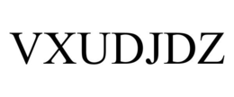 VXUDJDZ trademark
