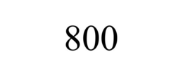 800 trademark